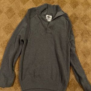 Express sweater button neck